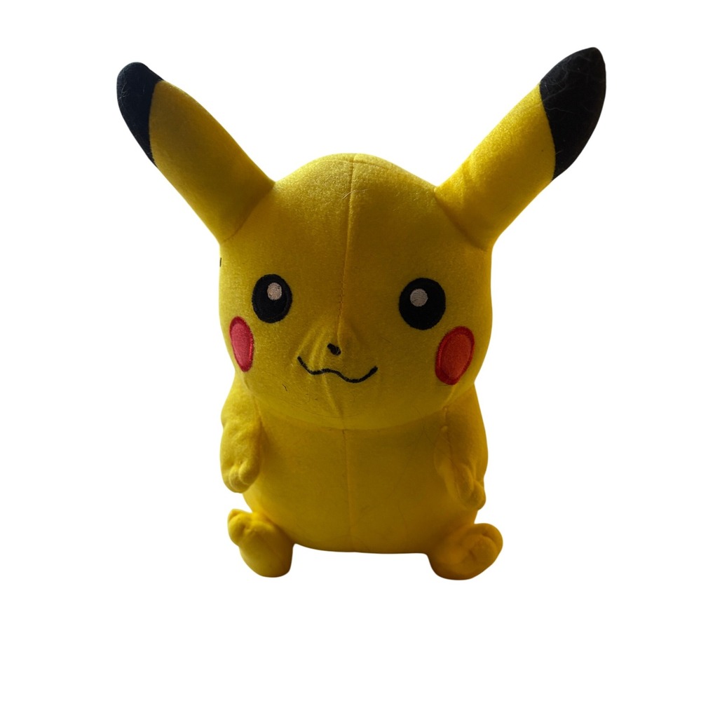 Pikachu Plush Toy Pokemon 2020 Toy Factory Stuffed Animal Character Yellow